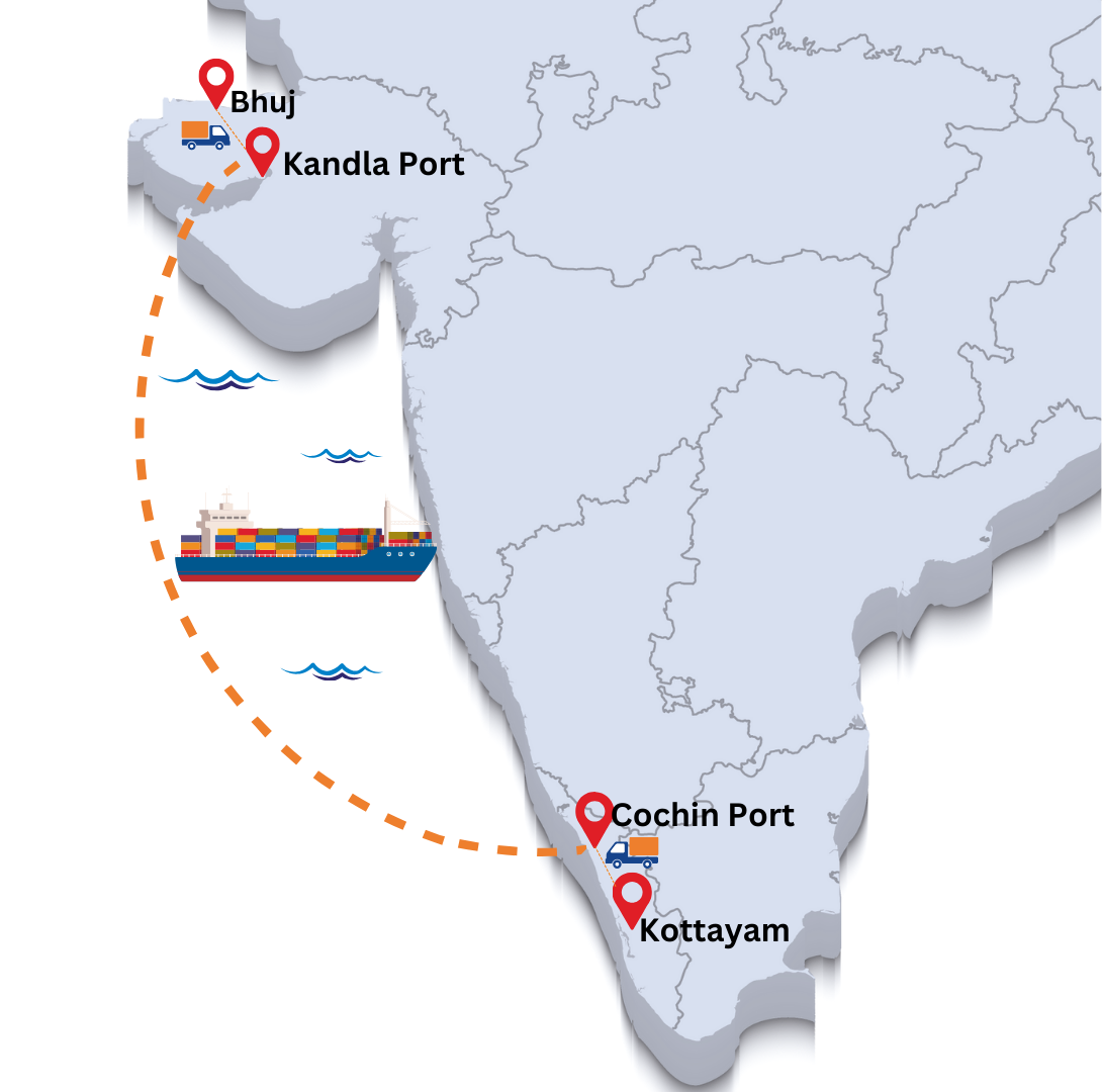BLR Client Case Study For Tyre Company Door To Door Coastal and Road Transport Service In India