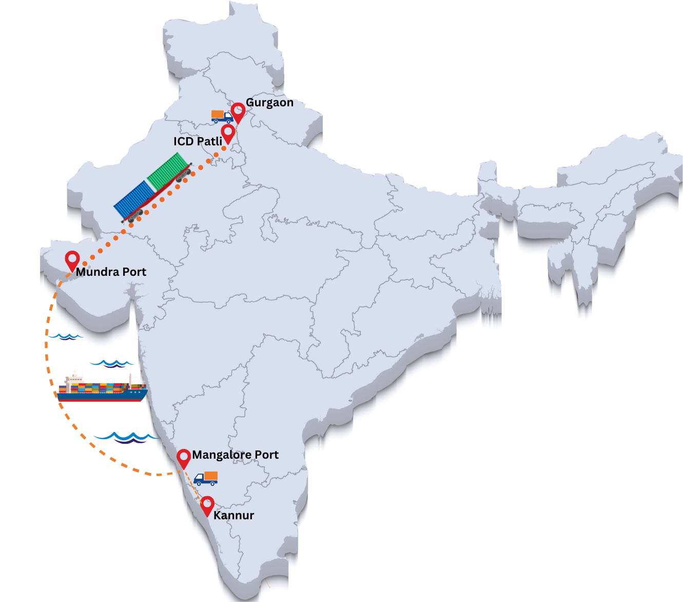 BLR Client Case Study For Trading Door To Door Coastal and Road Logistics Services In India